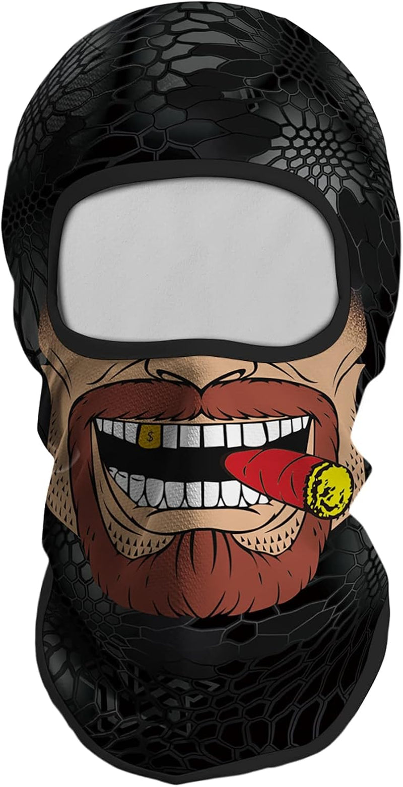 3D Balaclava Ski Mask Cool Skull Animal Full Face Mask Cycling/Motorcycle/Halloween