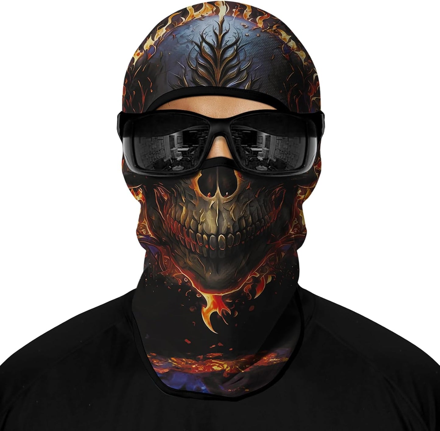 3D Balaclava Ski Mask Cool Skull Animal Full Face Mask Cycling/Motorcycle/Halloween