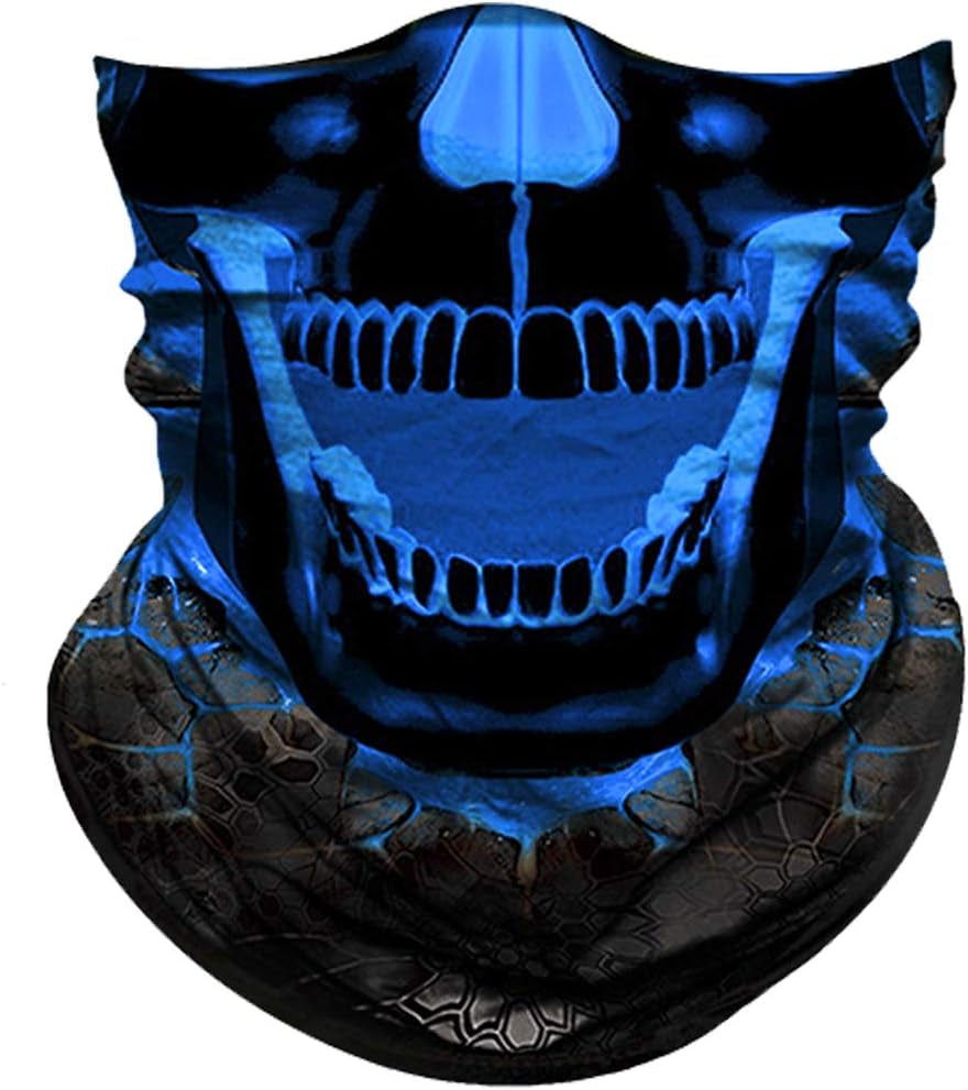 Skull Face Mask for Dust Wind Sun Protection Men Women Motorcycle Riding