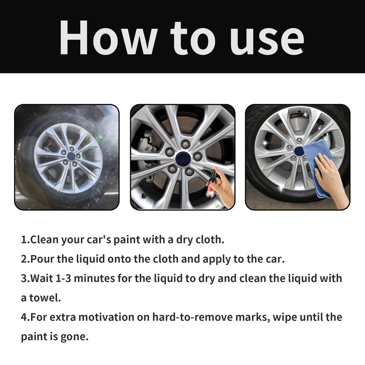Rust Remover, Vehicle Hub Parts Rust Cleaning And Decontamination Retrofit Multi-Function Rust Remover