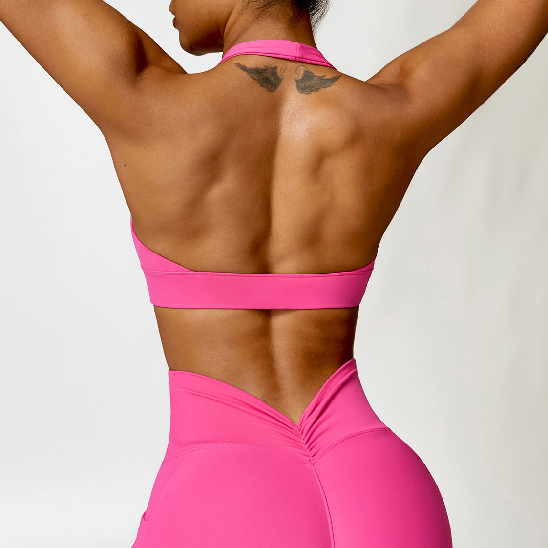 Quick drying beautiful back yoga clothes bra tight fitness vest running shockproof sports underwear