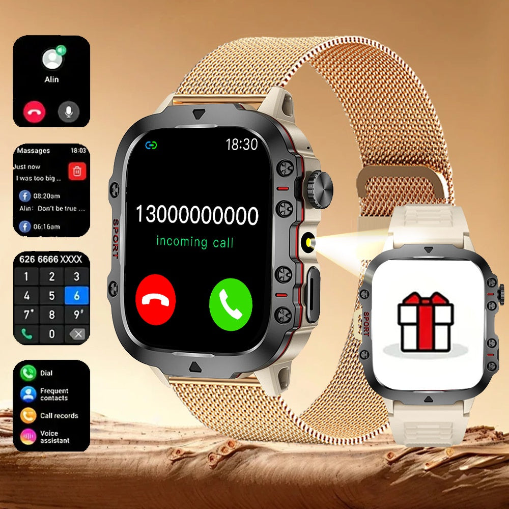 Smart Sports Outdoor Smartwatch Fitness Tracker H19 Heart Rate Step Sleep Bluetooth Call for iOS