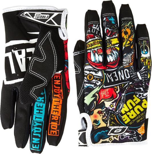 Jump Gloves with Crank Graphic