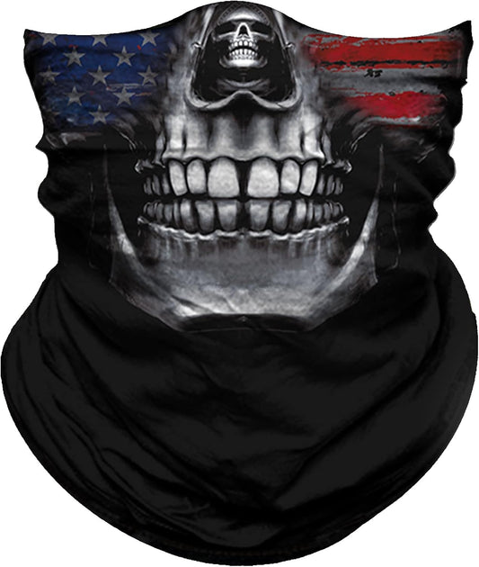 Skull Face Mask for Dust Wind Sun Protection Men Women Motorcycle Riding