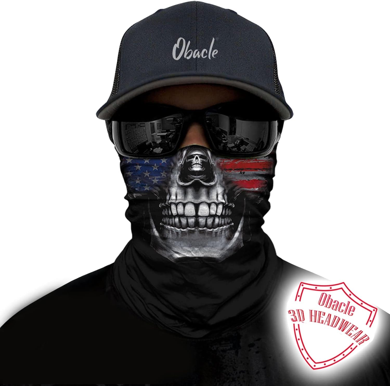 Skull Face Mask for Dust Wind Sun Protection Men Women Motorcycle Riding