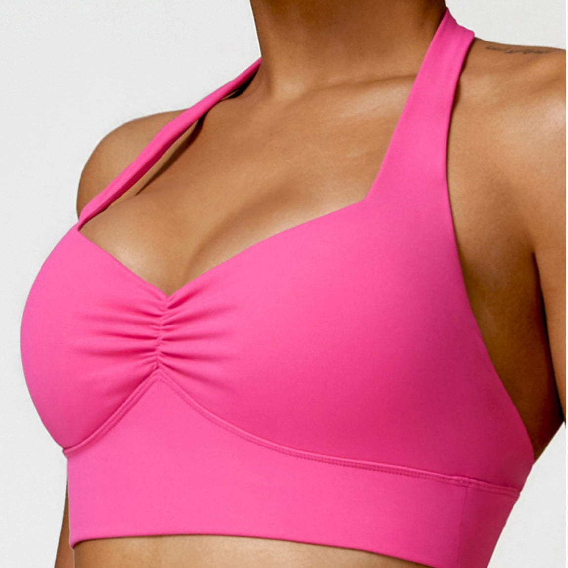 Quick drying beautiful back yoga clothes bra tight fitness vest running shockproof sports underwear