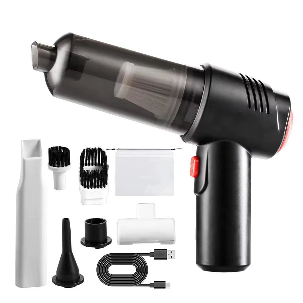 4500PA Rechargeable Mini Cleaner, Car Products, Automotive Accessories, High Power Wireless Handheld Vacuum Cleaner, 3.7V & 7.4V