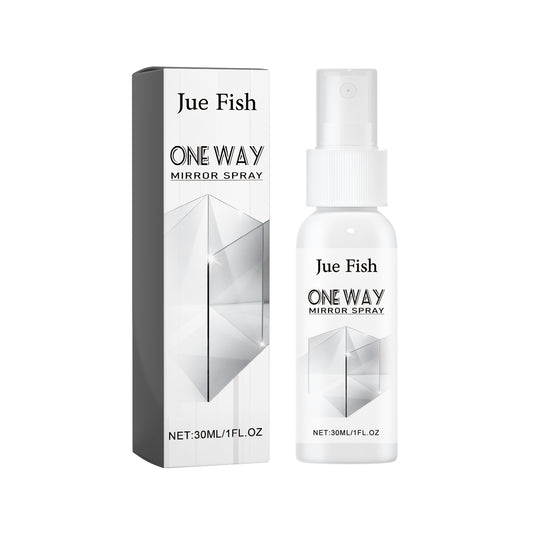 One Way Mirror Spray, Car Rearview Mirror Bathroom Glass Dust Stains Water Stains Clean