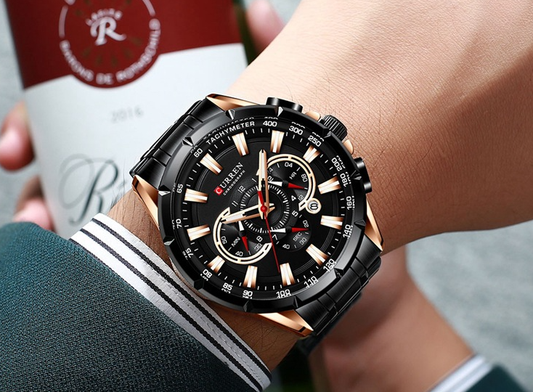 დიზაინის ბესტსელერები CURREN ბრენდი 8363 მამაკაცის საათები ანალოგური საათები მამაკაცის მაჯის საათები ბრენდირებული