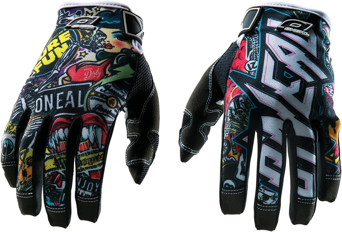 Jump Gloves with Crank Graphic