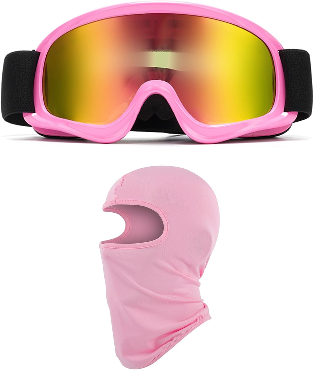 Kids Dirt Bike Goggles ATV Motorcycle Off-Road Riding Motocross Glasses with Sun UV Protection Balaclava Full Face Cover