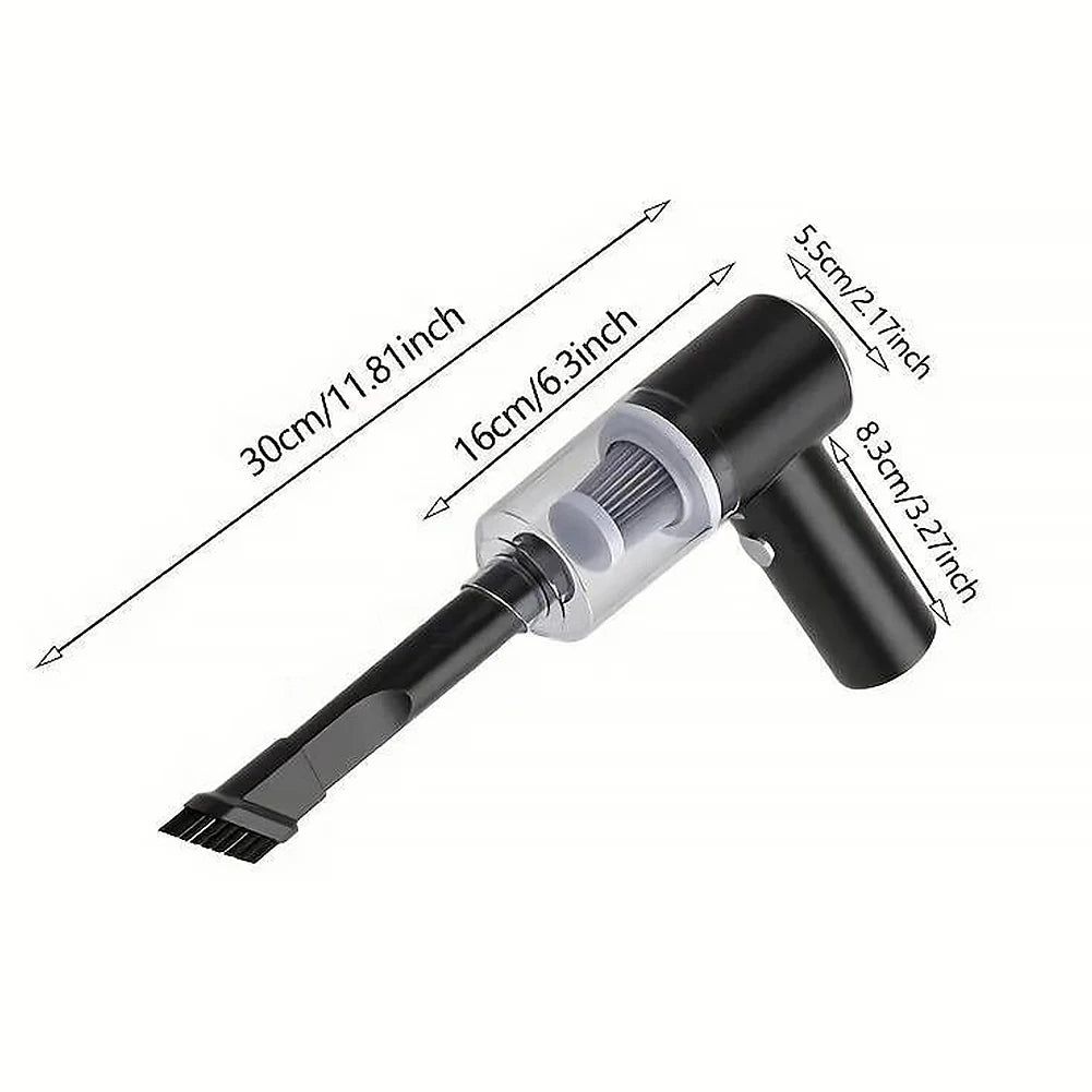 6000Pa Cordless Handheld Vacuum Cleaner 120W High Power Vacuum Cleaner Fully Automatic Power Cleaning Appliance for Home and Car