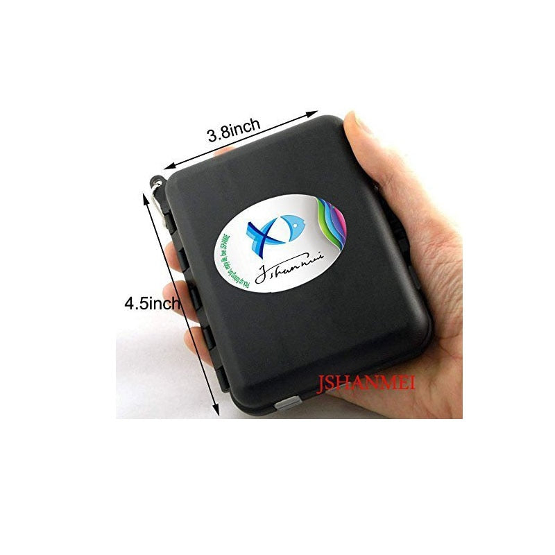 JSM 160 ცალი/ყუთი, სათევზაო აქსესუარების ნაკრები, მათ შორის ჯიგ-კაუჭები, სათევზაო სიმძიმეები, სათევზაო მბრუნავი სამაგრები სათევზაო ხელსაწყოების ყუთით. 