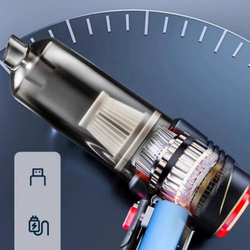 4500PA Rechargeable Mini Cleaner, Car Products, Automotive Accessories, High Power Wireless Handheld Vacuum Cleaner, 3.7V & 7.4V