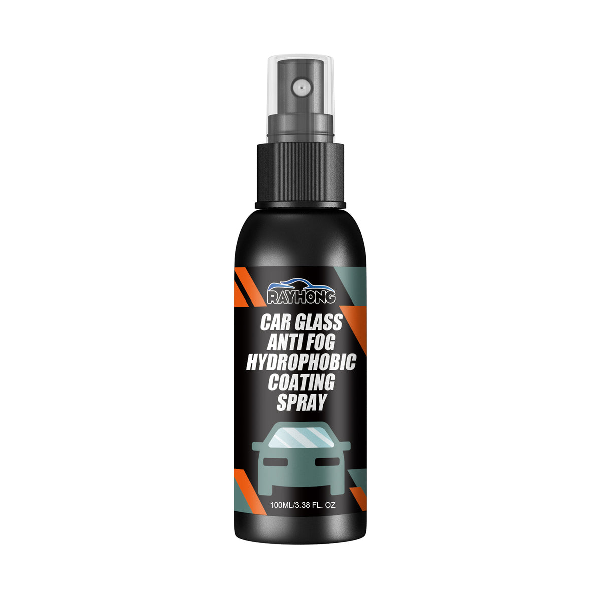 Car Glass-Anti Fog Hydrophobic Coating Spray, Rearview Mirror Windshield Cleaner Stains Hydrophobic Water Spray Antifogging Agent