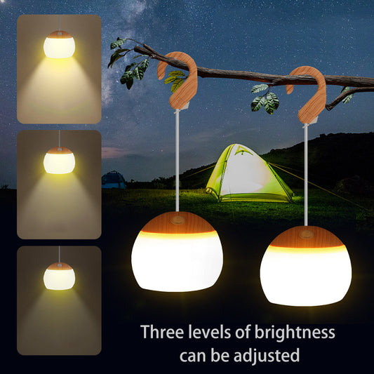 Outdoor Camping Lighting Ultra-Long Battery Life Portable Hanging LED Rechargeable Tent Atmosphere Light