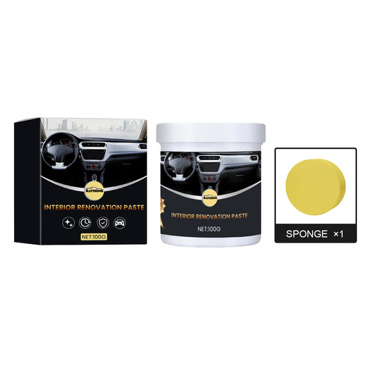 Interior Refurbished Coating Paste, Interior Instrument Panel Seat Cleaning Anti-dust Maintenance Polishing Coating Paste
