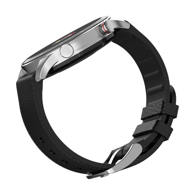 ახალი FG08 1.3 დიუმიანი ჭკვიანი საათი სრული სენსორული, მრგვალი ეკრანით, Bluetooth ზარების ფუნქციით, წყალგაუმტარი TWS მუსიკალური ჭკვიანი საათი Android IOS-ისთვის