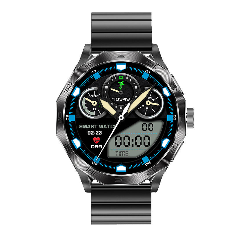 DA03 ჭკვიანი საათი Bluetooth ზარის მუსიკა გულისცემის სიხშირე არტერიული წნევის ჯანმრთელობის მონიტორინგი მრავალ სპორტული ჭკვიანი საათი