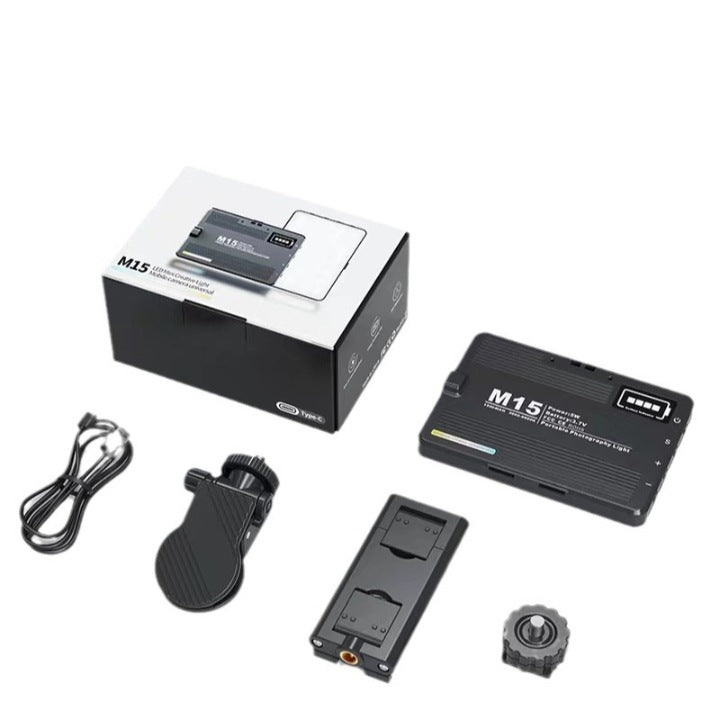 საზღვრისპირა მობილური პირდაპირი ეთერის ვიდეო ტრანსლაცია ფოტოგრაფიის შემავსებელი განათება LED ფლეშ განათება კამერის განათების ნათურა ვიდეო კონფერენციის VLOG ნათურა