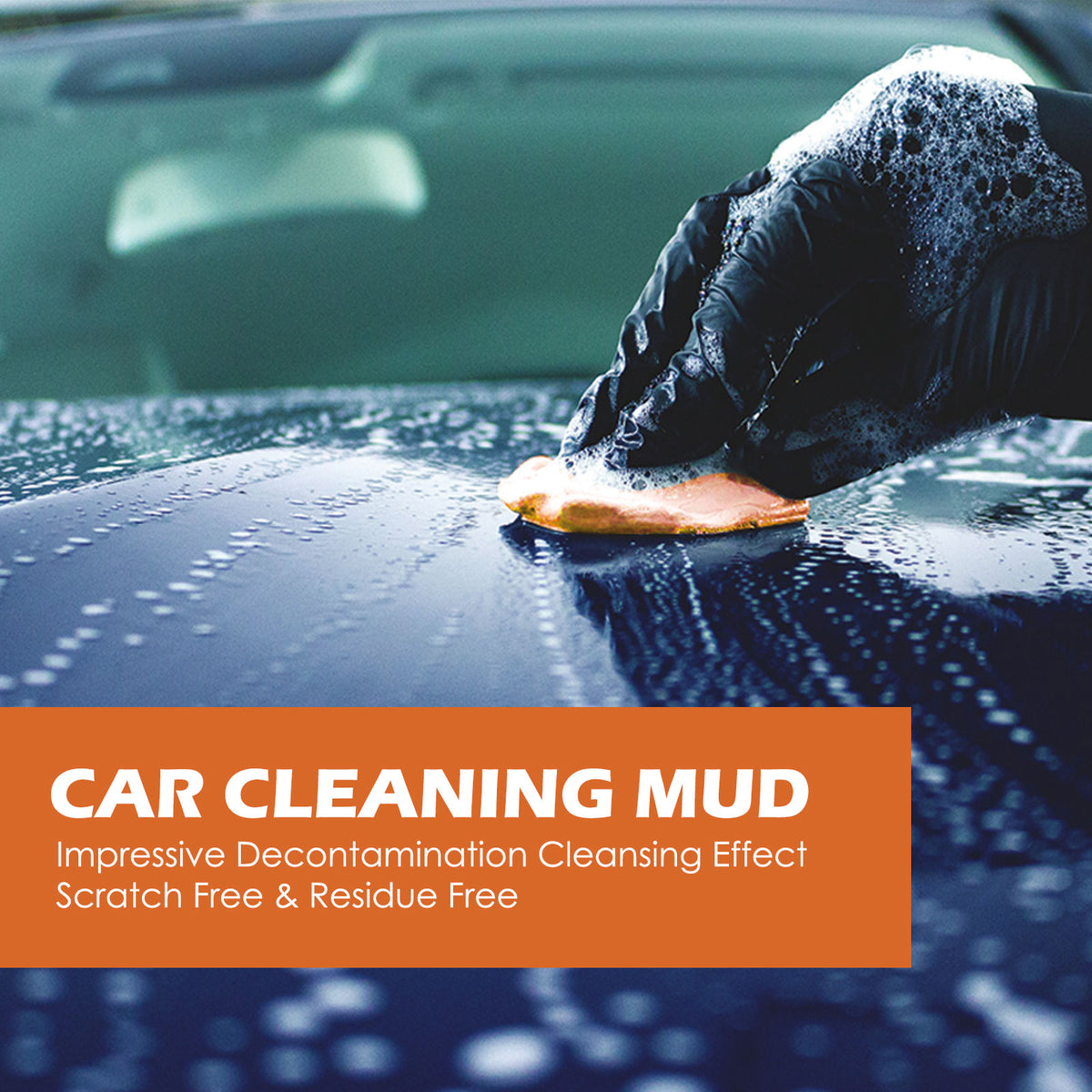 Car Cleaning Mud, Paint Clean Stains Refurbish Maintenance Windshield Clean Dirt Clean Mud