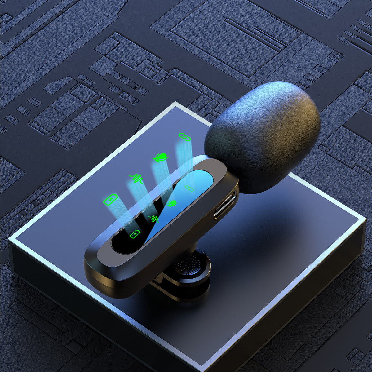 J3 უსადენო ლავალერის მიკროფონი მინი ინტელექტუალური ხმაურის ჩამხშობი გარე მიკროფონი