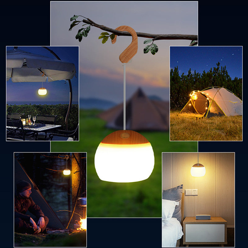 Outdoor Camping Lighting Ultra-Long Battery Life Portable Hanging LED Rechargeable Tent Atmosphere Light