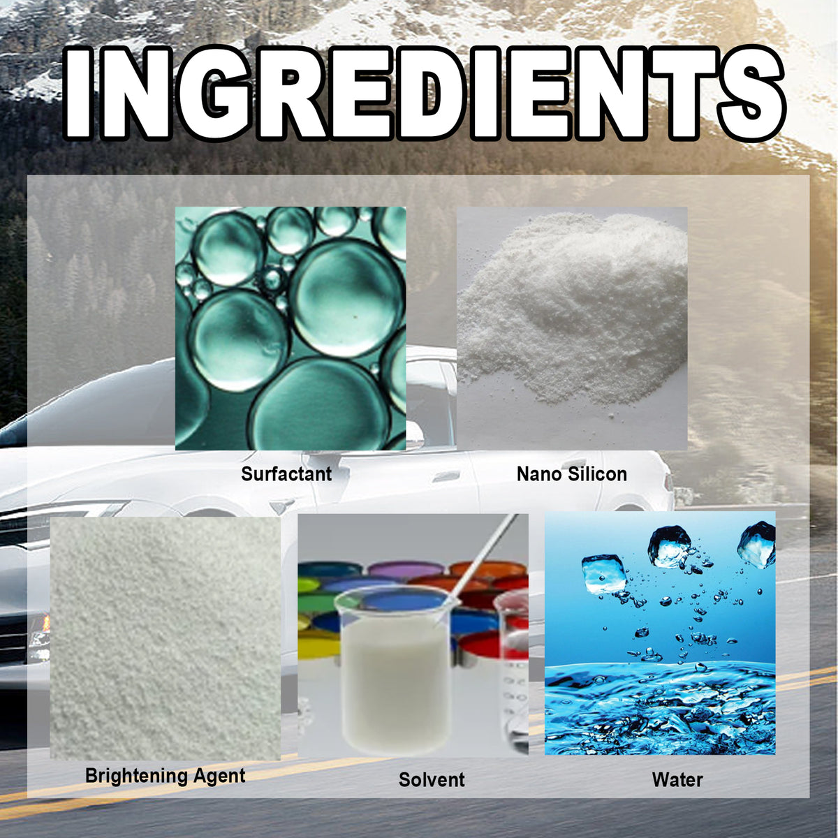 Rayhong Coating Agent 3-In-1 Oil Removal Polishing Protection Repair Scratches Car Paint Cleaning And Maintenance Coating