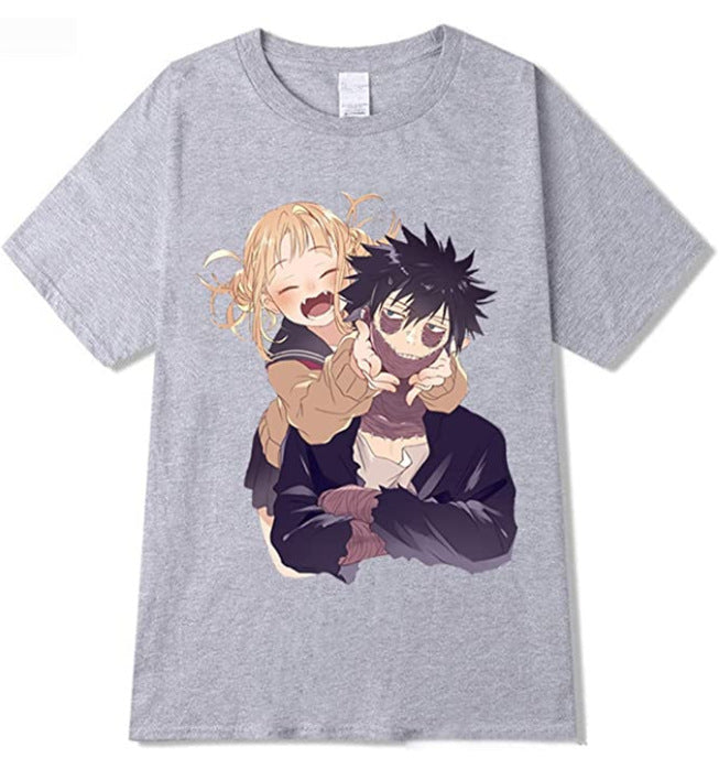 T-Shirt Printed Short Sleeve T-Shirt Black T-Shirt