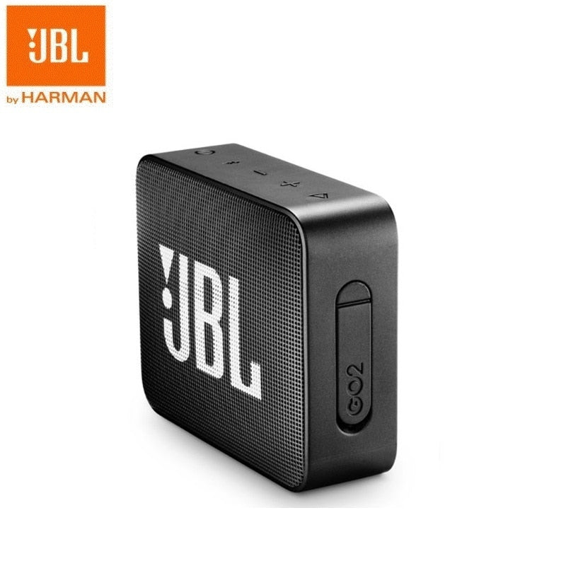 JBL Go 2 Mini პორტატული უსადენო IPX7 წყალგაუმტარი Bluetooth დინამიკი საბვუფერის ბასის ეფექტით 