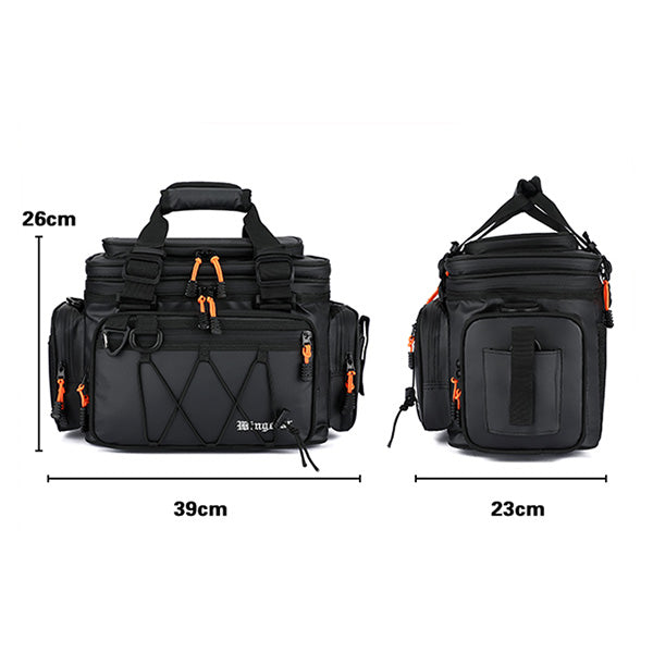 Luya Bag-ი ცალმხრივი ზურგჩანთით სათევზაო ჩანთით, რომელიც გადაჯვარედინებულია სათევზაო აღჭურვილობისთვის, ჯოხის ჩანთით. 