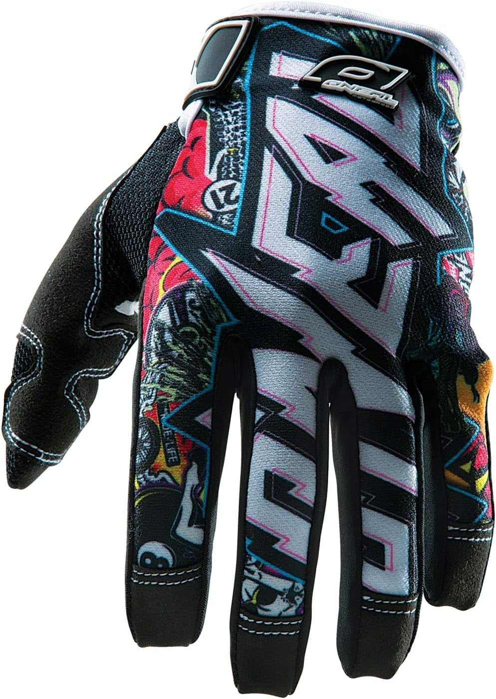 Jump Gloves with Crank Graphic