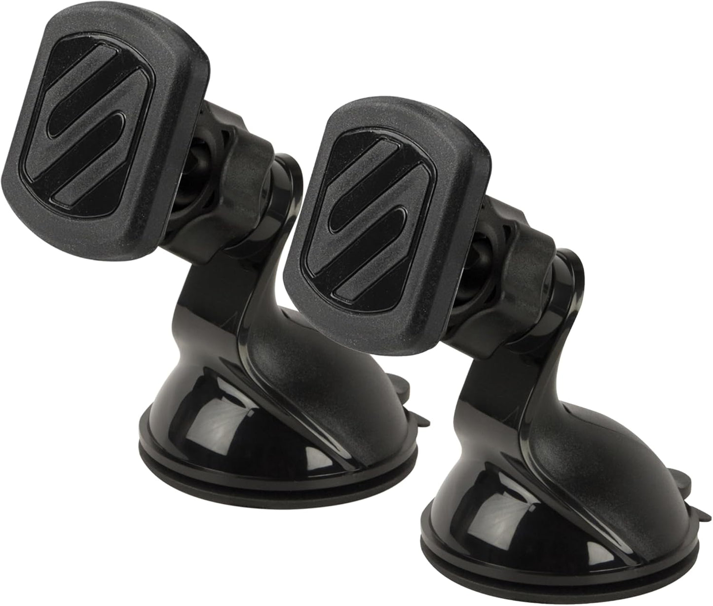 MAGWSM-10PKFLT Magicmount Magnetic Suction Cup Phone Mount for Car Dashboard or Windshield, 360° Adjustable Magnet Head, Universal Cell Phone Holder for Iphone, Samsung & More (Pack of 10)