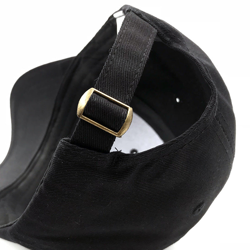 ნაქარგი ტალღის ბეისბოლის ქუდი კრეატიული მამაკაცებისა და ქალებისთვის გარე წყვილისთვის იხვის ნისკარტის ქუდის ტენდენცია