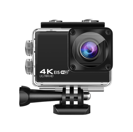 H10 EIS ანტი-რხევის მოქმედი კამერა Ultra HD 4K / 60fps WiFi 2.0" 170D წყალქვეშა წყალგაუმტარი კამერა ჩაფხუტი Vedio Go Sport Pro Came 