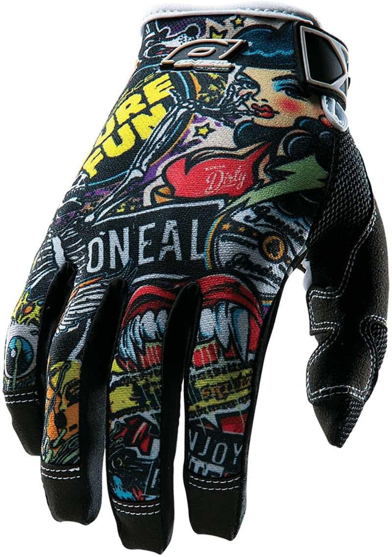 Jump Gloves with Crank Graphic