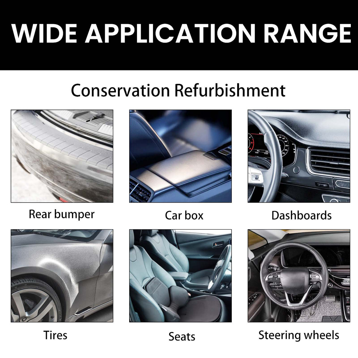 Interior Refurbished Coating Paste, Interior Instrument Panel Seat Cleaning Anti-dust Maintenance Polishing Coating Paste