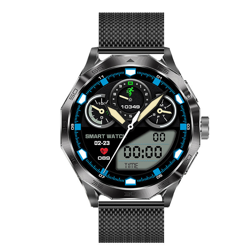 DA03 ჭკვიანი საათი Bluetooth ზარის მუსიკა გულისცემის სიხშირე არტერიული წნევის ჯანმრთელობის მონიტორინგი მრავალ სპორტული ჭკვიანი საათი