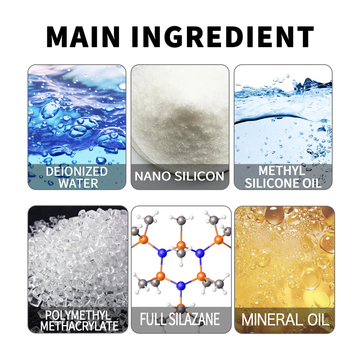 Rayhong Automotive Plastic Refurbishment Coated Crystal Liquid, Instrument Panel Interior Clean Decontamination Anti-dust Refurbishment Bright Coating Liquid