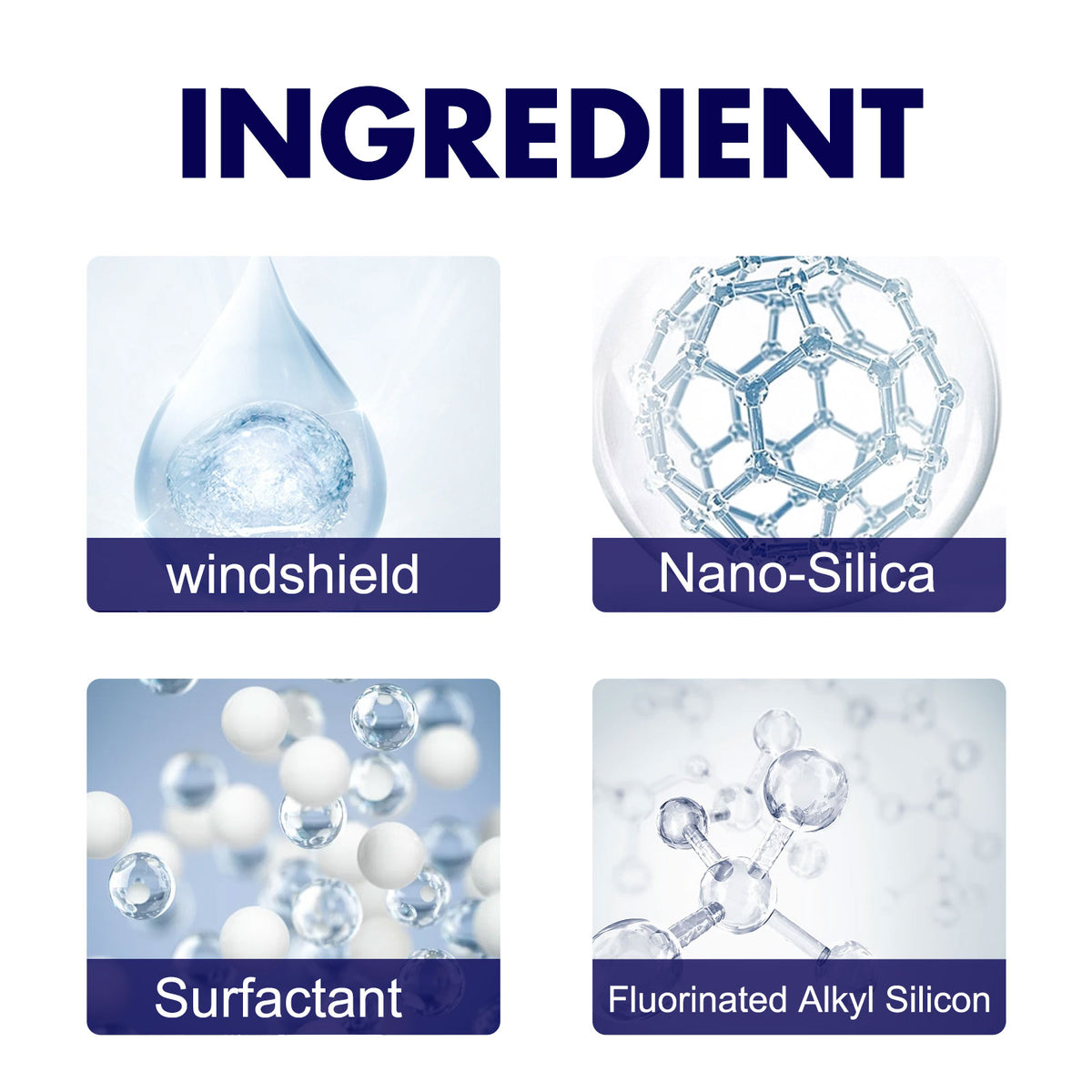 Rayhong Anti-Fog Spray, Car Windscreens Long-Lasting Anti-Fog Anti-Rain And Cleaning Spray