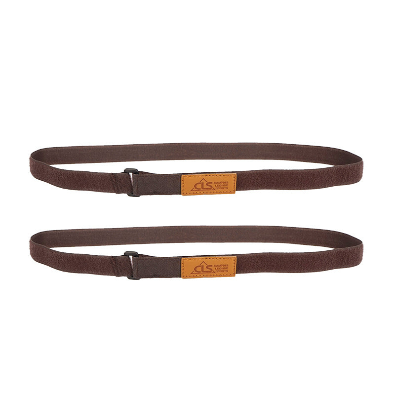 Outdoor Camping Straps With Travel Equipment Luggage Tent Canopy Storage Strapping Straps Velcro Straps 2 Packs