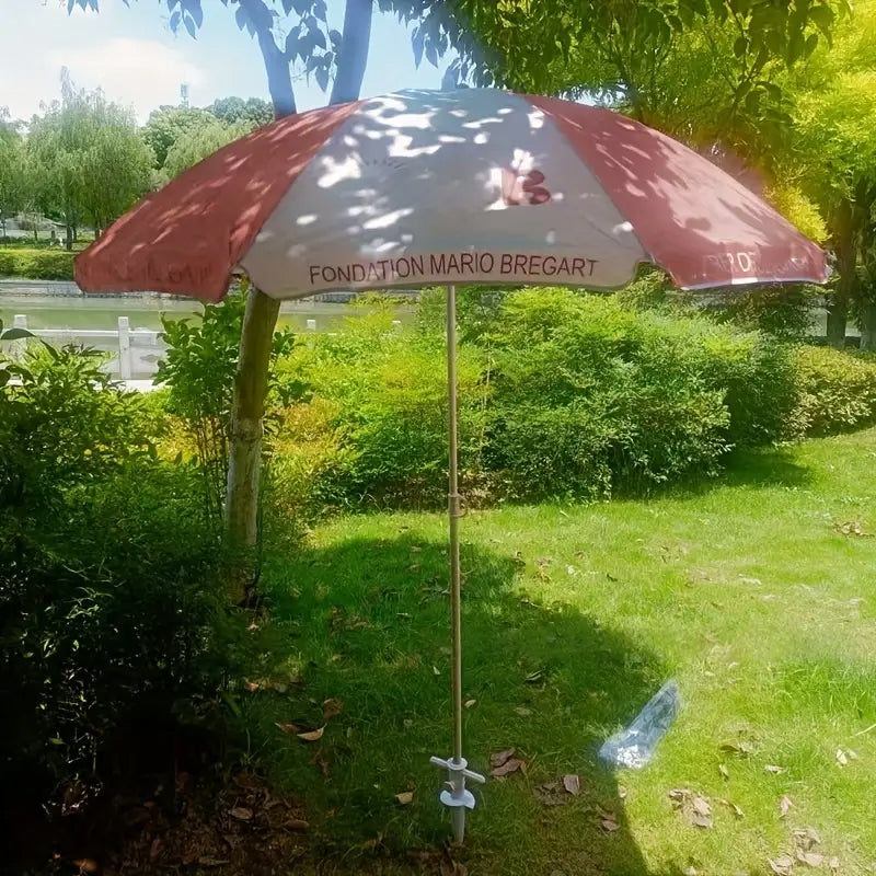 პლასტმასის რეგულირებადი ქოლგის ძირი, მზის, პლაჟის, ტერასის, ქვიშის, მიწის დასამაგრებელი ხელსაწყოები (სამაგრი, სპირალური ხელსაწყო, წვერის ნაწილი), 1 ცალი