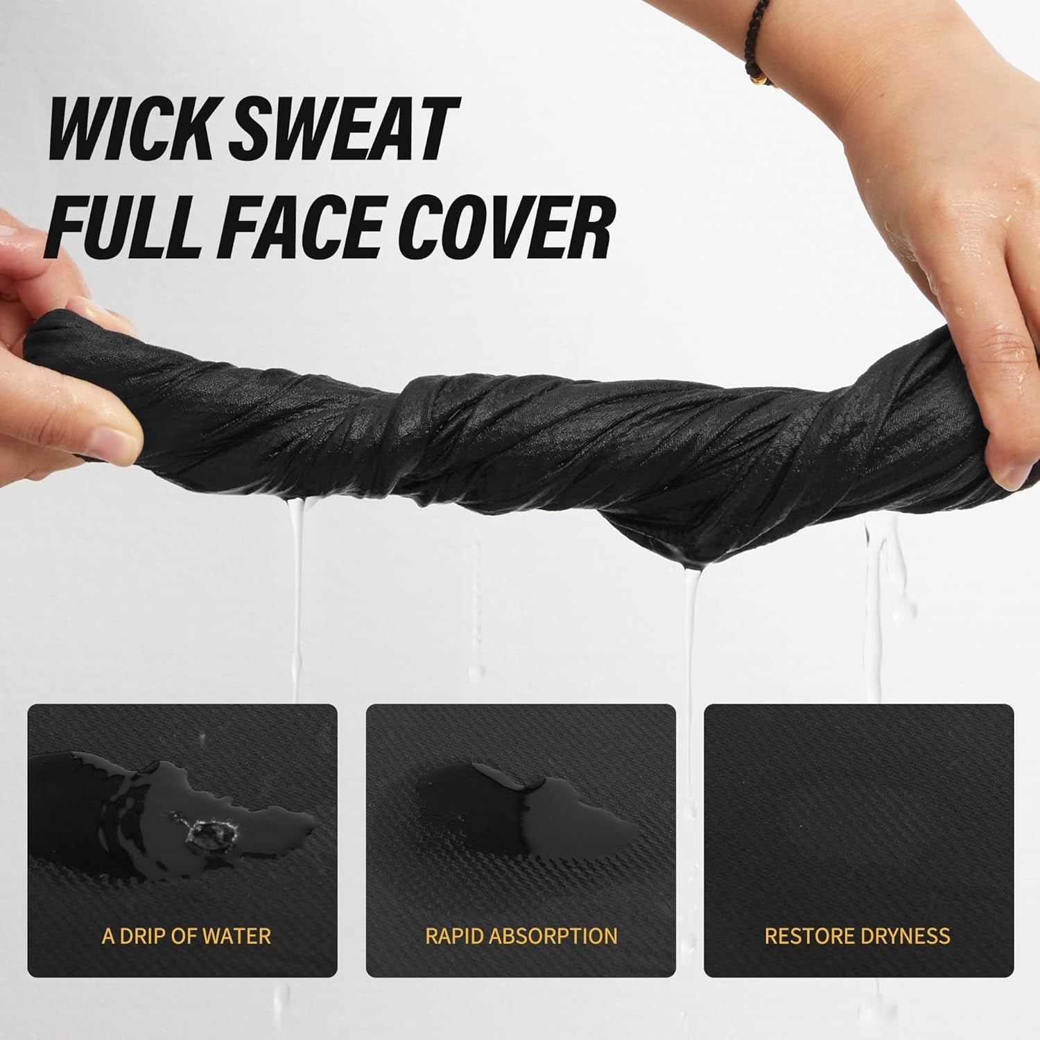 Balaclava Summer Protection Face Mask Breathable Motorcycle Hood Helmet Liners Outdoor Cycling Hiking Sports