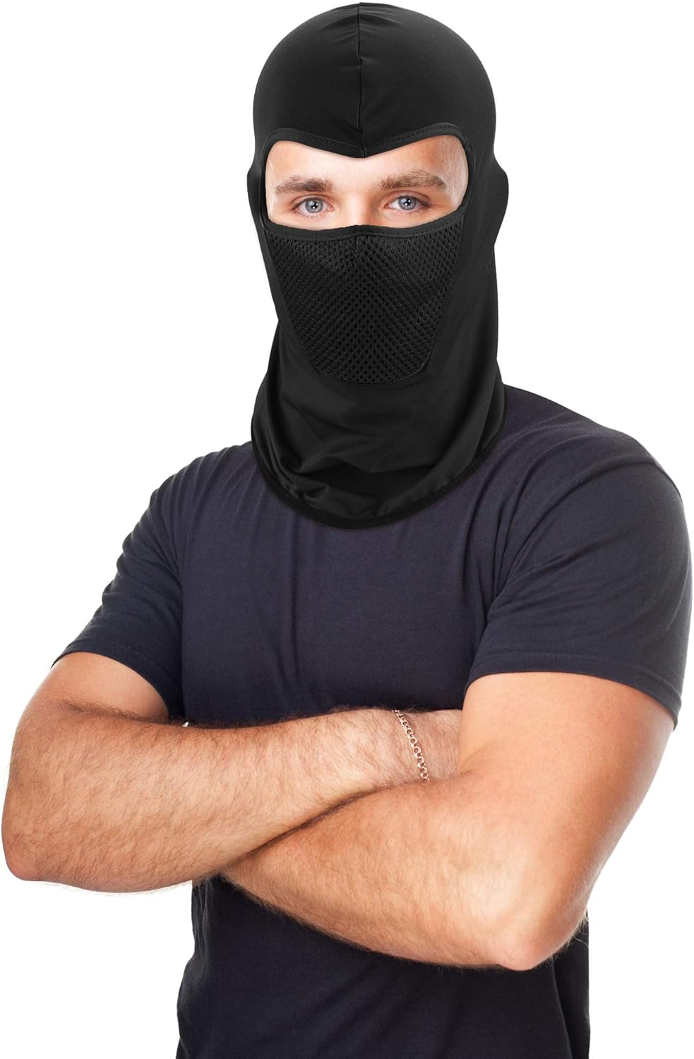 6 Pieces Balaclava Ski Mask Sun Protection Full Face Cover Breathable Balaclava Face Mask for Motorcycle and Cycling