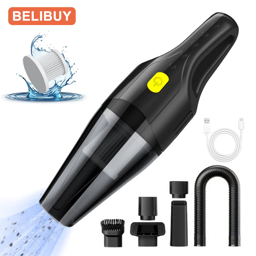 Car Vacuum Cleaner Multifunctional Household Cleaning Machine High-Power Handheld Wireless Office Carpet Cleaner Machine