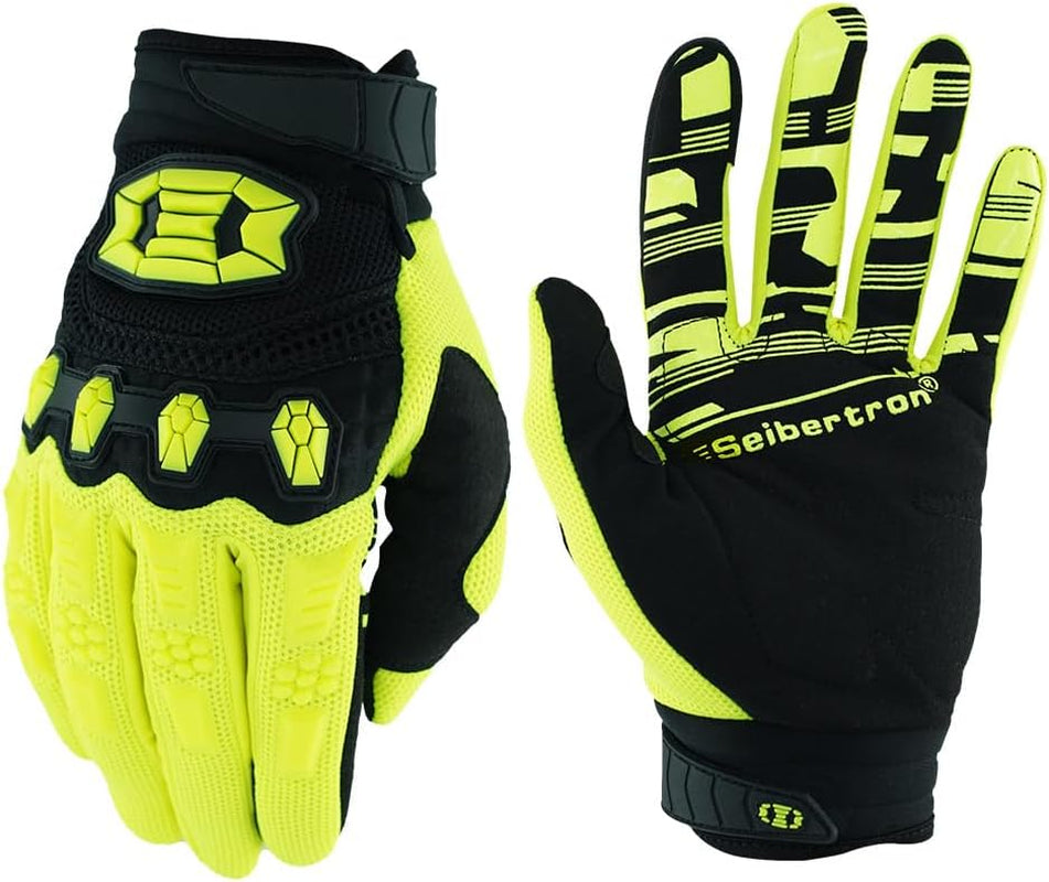 Unisex BMX MX ATV MTB Racing Mountain Bike Bicycle Cycling Off-Road/Dirt Bike Gloves Road Racing Motorcycle Motocross Sports Gloves Touch Recognition Full Finger Glove