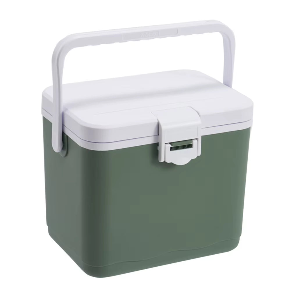 4.5L Insulated Portable Cooler with Handle Mini Freezer Fridge Heat Preservation Picnic Ice Bucket for Camping Tailgating