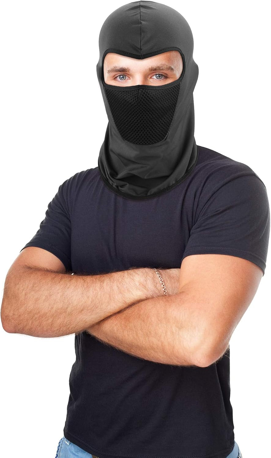 6 Pieces Balaclava Ski Mask Sun Protection Full Face Cover Breathable Balaclava Face Mask for Motorcycle and Cycling