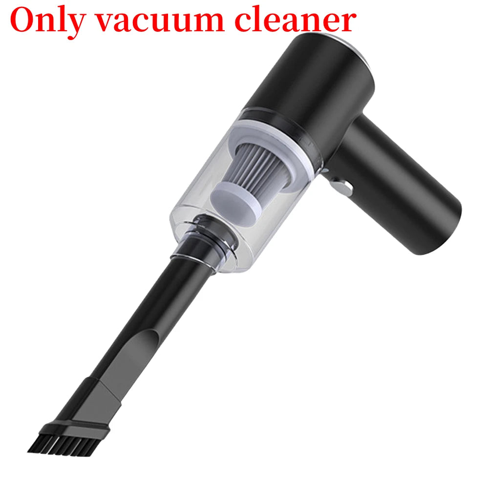 6000Pa Cordless Handheld Vacuum Cleaner 120W High Power Vacuum Cleaner Fully Automatic Power Cleaning Appliance for Home and Car