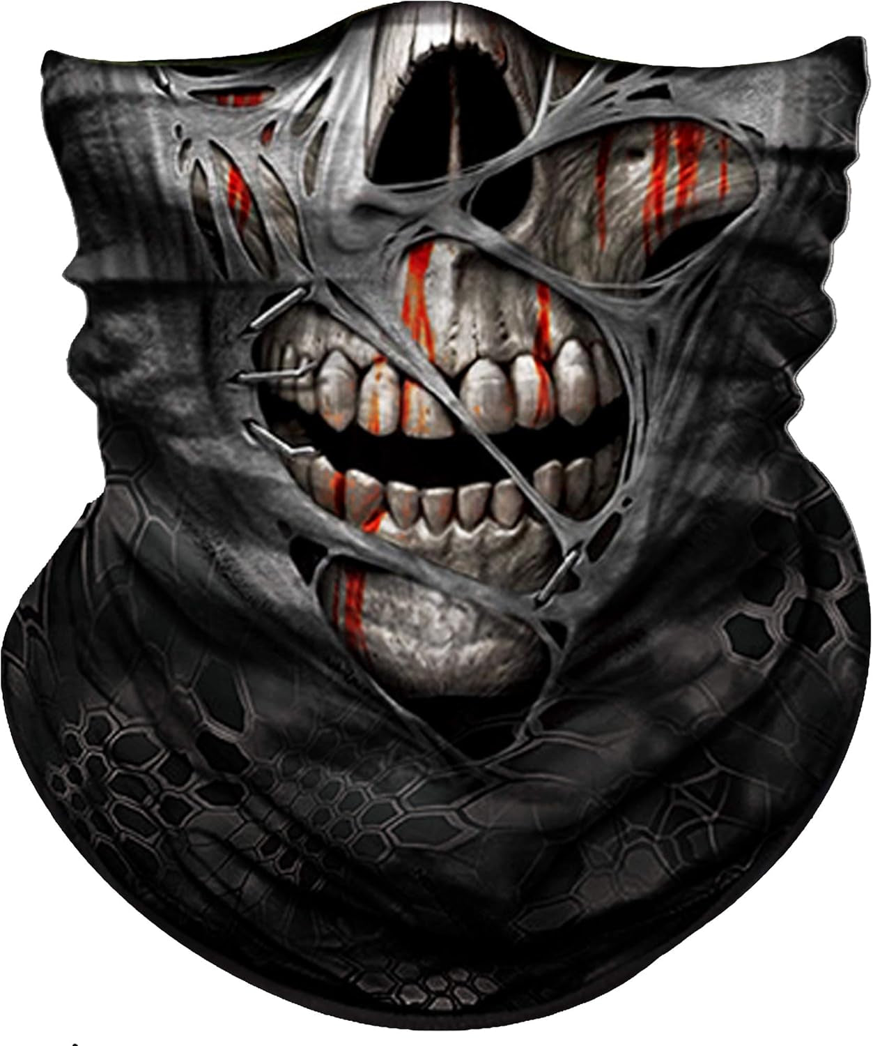 Skull Face Mask for Dust Wind Sun Protection Men Women Motorcycle Riding
